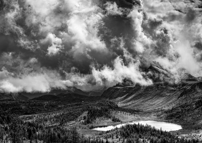 Approaching Storm, Healy Pass, Banff National Park, Alberta